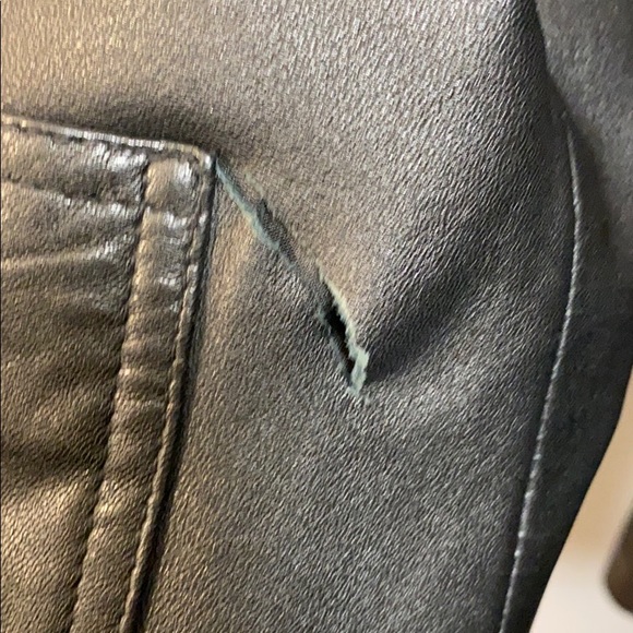 Vintage Wilson leather oversized trendy fit jacket - Picture 7 of 12